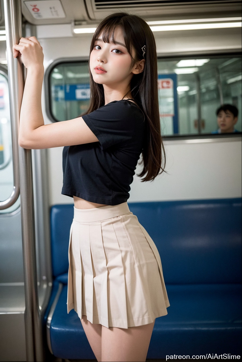 Yang korean masturbate dick slowly